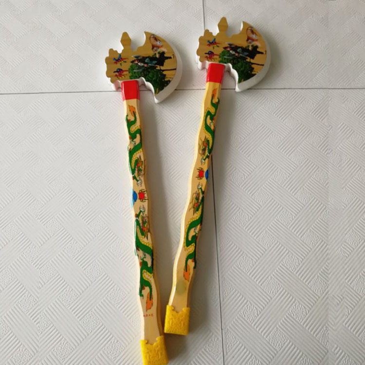 Tomahawk wooden axe performing props children acrobatics tools and wood craft crafts