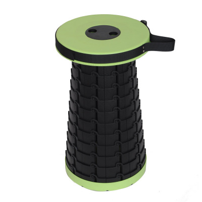 Telescopic stool Folding stool outdoor stretch plastic stool stretch camping fishing folding chair portable stool