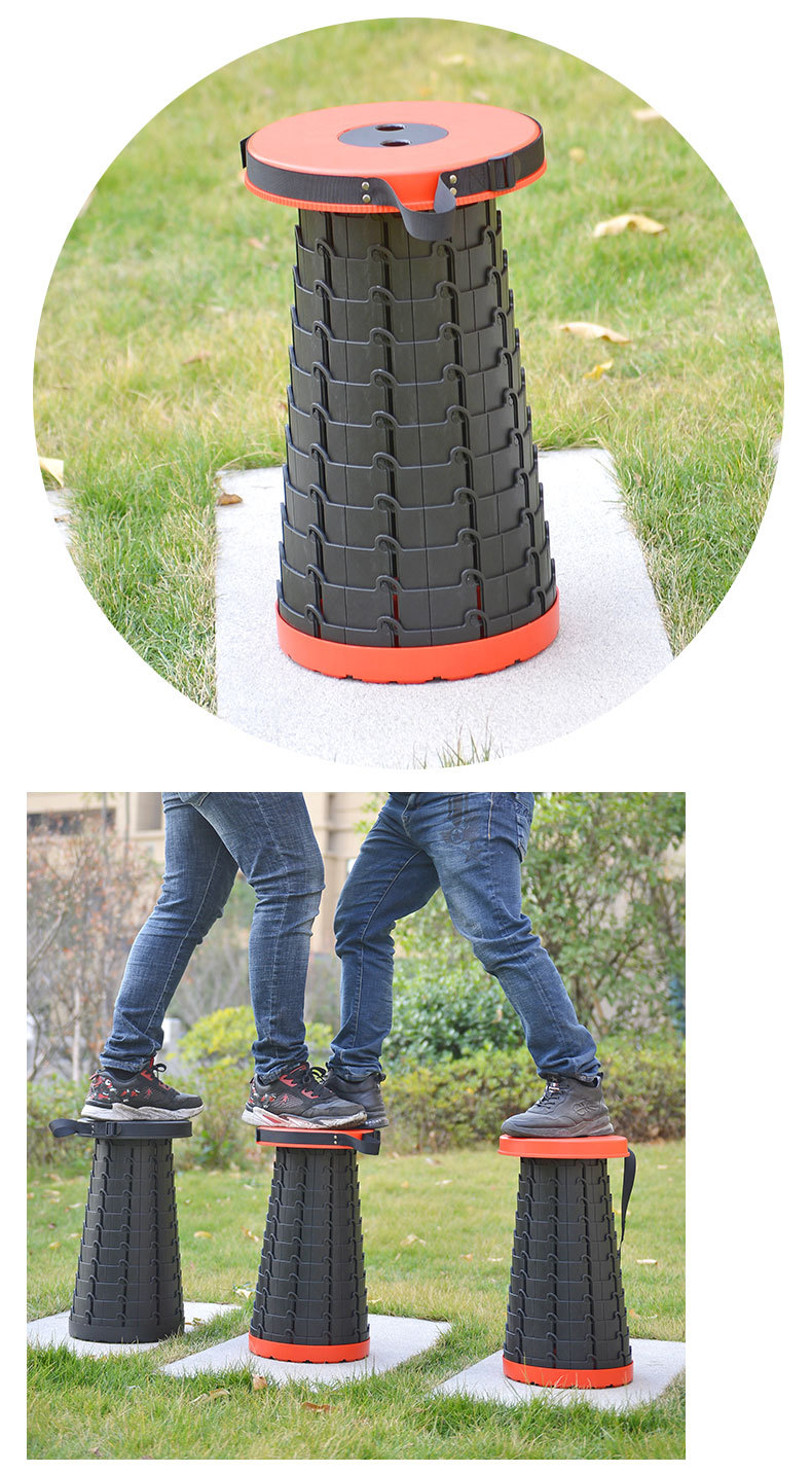Telescopic stool Folding stool outdoor stretch plastic stool stretch camping fishing folding chair portable stool Telescopic stool Folding stool outdoor stretch plastic stool stretch camping fishing folding chair portable stool