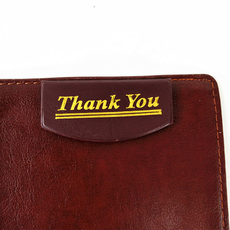 High grade leather cash register Hotel menu menu this KTV pay checkout wallet large trumpet