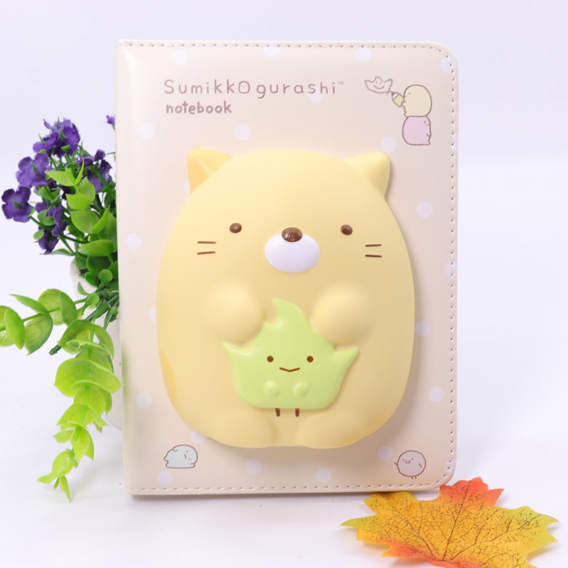 Corner Decompression Notebook Notebook Color Page Slow Rebound Decompression Notebook Student Journal Book Tuanzi Biological Stationery