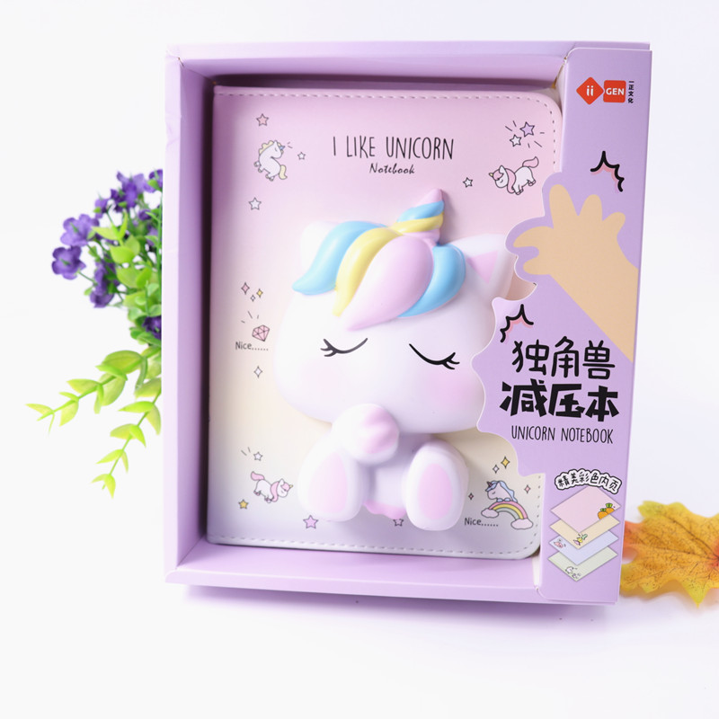 Corner Decompression Notebook Notebook Color Page Slow Rebound Decompression Notebook Student Journal Book Tuanzi Biological Stationery