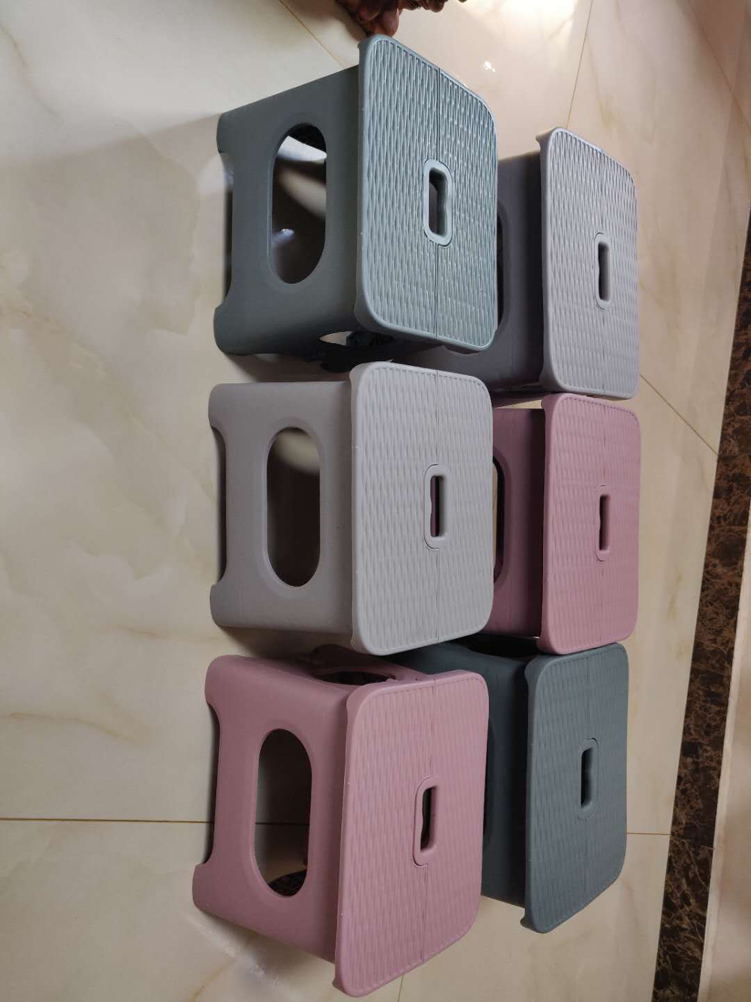 015 Household Folding Stool Plastic Stool Portable Outdoor Foldable Low Stool Creative Bench