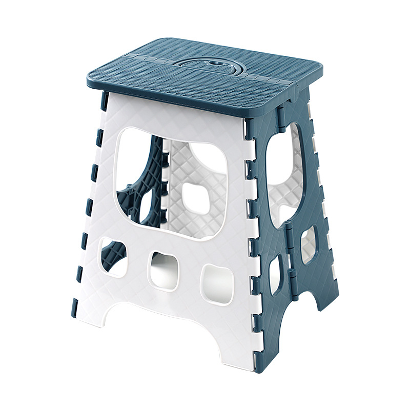 Household Folding Bench Thickened Plastic Folding Stool Outdoor Portable Stool Maza Children Adult Bench