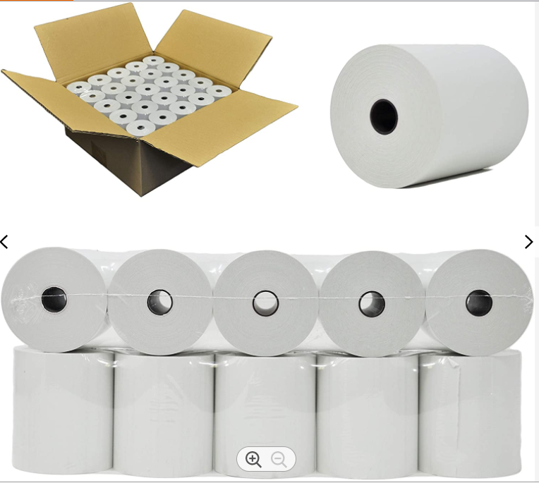 Thermal Paper Roll 80 X70 Thermosensitive Paper 80mm Cash Register Printing Paper Take-out Order Paper Supermarket Receipt Paper