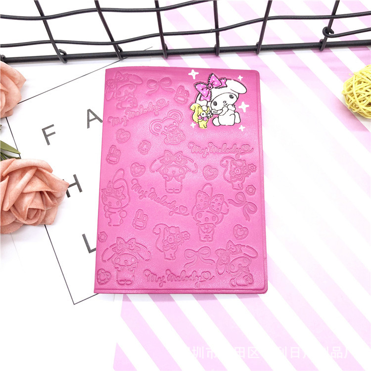 New Cinnamoroll Babycinnamoroll Corner Creature Gemini Pu Passport Holder Short Passport Cover Document Package Spot