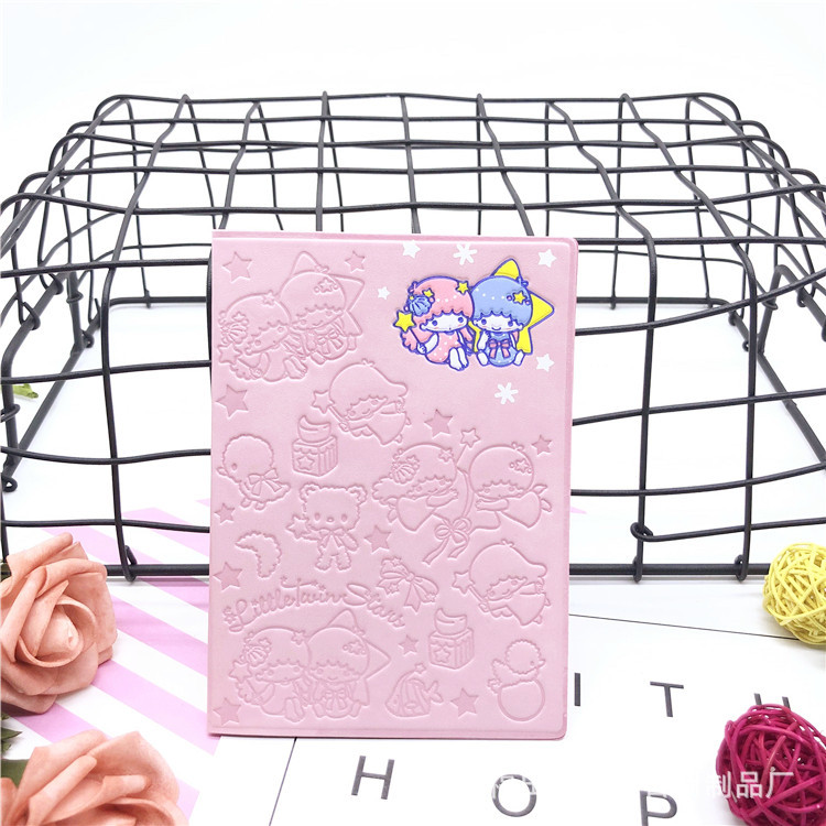 New Cinnamoroll Babycinnamoroll Corner Creature Gemini Pu Passport Holder Short Passport Cover Document Package Spot