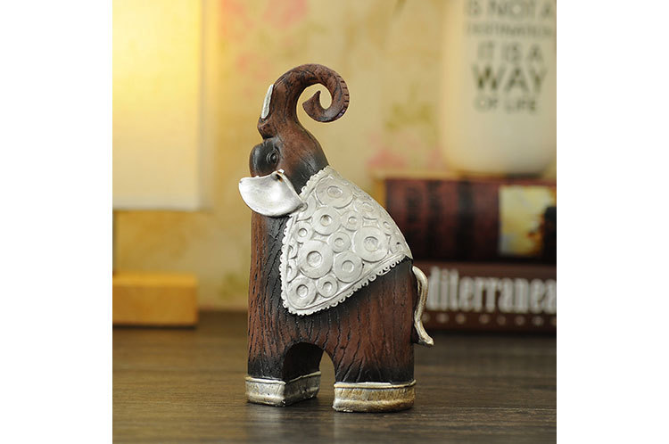 Resin crafts Thai copy wood fortune mother and child like couples wedding gifts jiapin decoration manufacturers direct sales