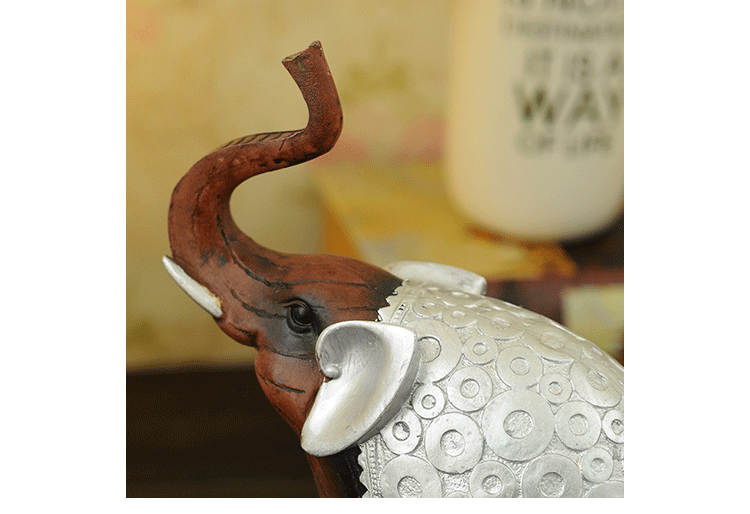 Resin crafts Thai copy wood fortune mother and child like couples wedding gifts jiapin decoration manufacturers direct sales