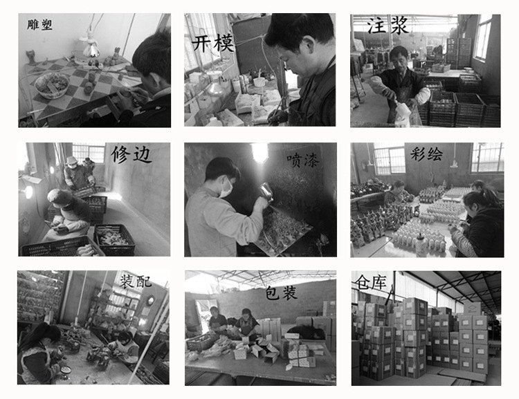 Resin crafts Thai copy wood fortune mother and child like couples wedding gifts jiapin decoration manufacturers direct sales
