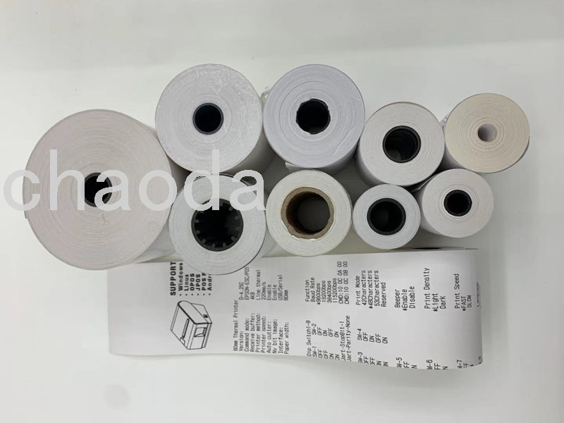 57*40 Thermal Paper Roll Thermosensitive Paper Shopping Mall Printing Paper POS Machine Cash Register