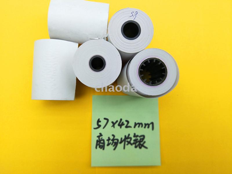57*40 Thermal Paper Roll Thermosensitive Paper Shopping Mall Printing Paper POS Machine Cash Register 57*40 Thermal Paper Roll Thermosensitive Paper Shopping Mall Printing Paper POS Machine Cash Register