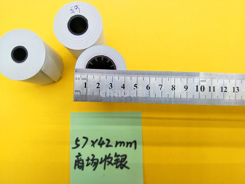 57*40 Thermal Paper Roll Thermosensitive Paper Shopping Mall Printing Paper POS Machine Cash Register 57*40 Thermal Paper Roll Thermosensitive Paper Shopping Mall Printing Paper POS Machine Cash Register