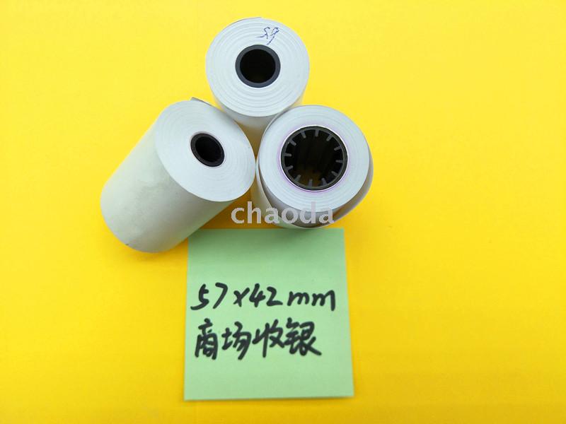 57*40 Thermal Paper Roll Thermosensitive Paper Shopping Mall Printing Paper POS Machine Cash Register 57*40 Thermal Paper Roll Thermosensitive Paper Shopping Mall Printing Paper POS Machine Cash Register