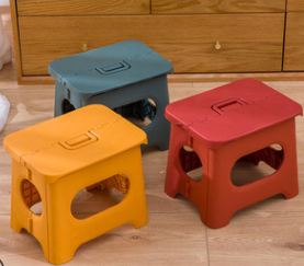 Train Stool Folding Stool Portable Plastic Kindergarten Chair Outdoor Adult Home Use Gift Small Bench