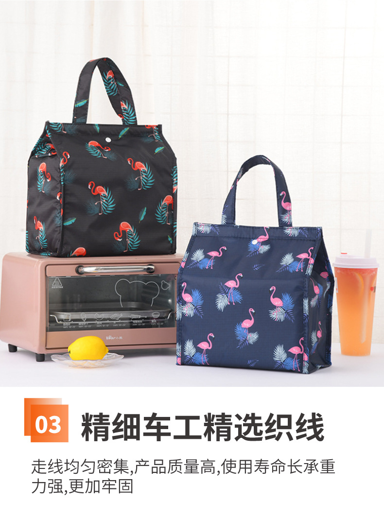 Lunch Box Hot and Cold Thermal Bag Food Warm Breakfast Zipper Packing Handbag Portable Double Layer out Fresh-Keeping Lunch Box Hot and Cold Thermal Bag Food Warm Breakfast Zipper Packing Handbag Portable Double Layer out Fresh-Keeping