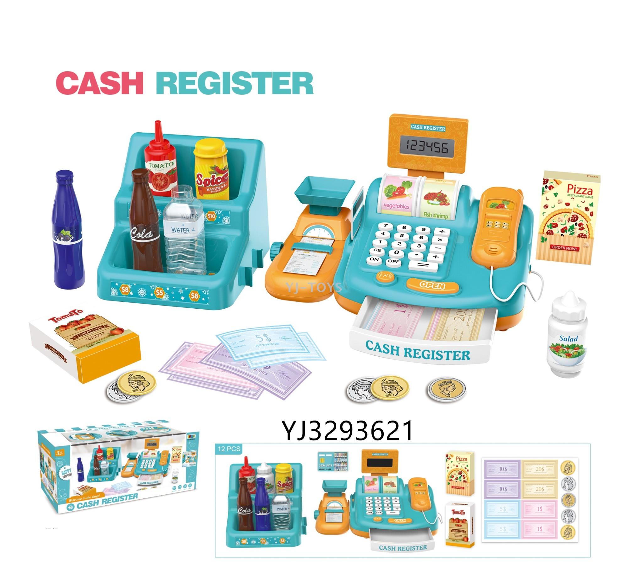 Supermarket Cash Register with Computing Function/Button Sound/Sound Reinforcement Function