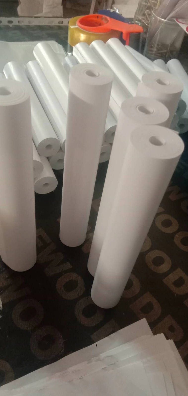 Thermal Paper Manufacturers Supply a Large Number of Cash Register Paper Supermarket Receipt Paper 57x50 Meituan Takeaway Dedicated Receipt Paper