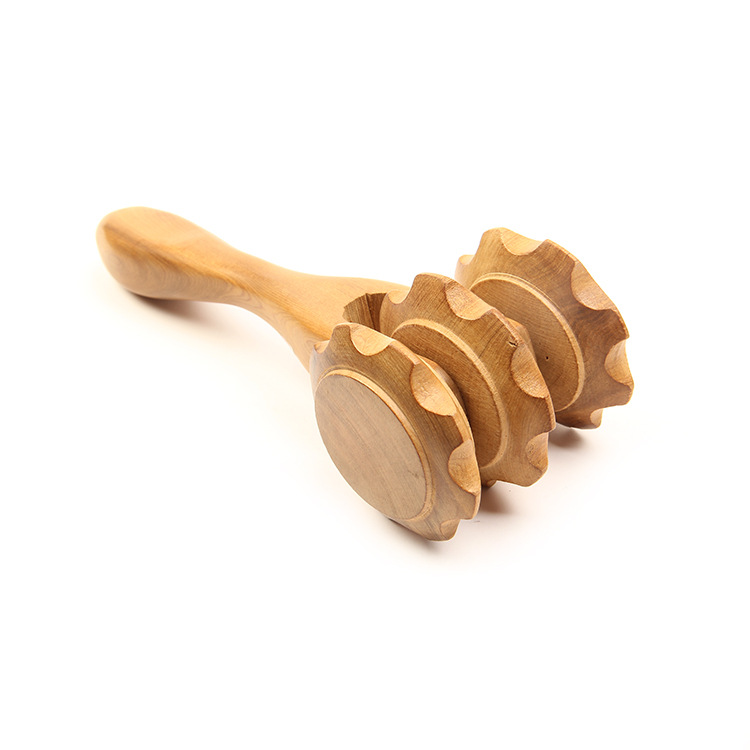 Manufacturers of spot sales Vietnam Redwood crafts camphor wood straight round massager