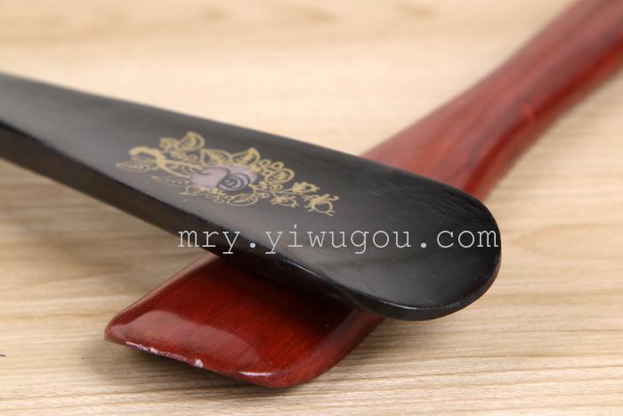 Flower-pear wood inlay shell shoes wooden shoe-extractor shoe-extractor wood-extractor crafts Flower-pear wood inlay shell shoes wooden shoe-extractor shoe-extractor wood-extractor crafts