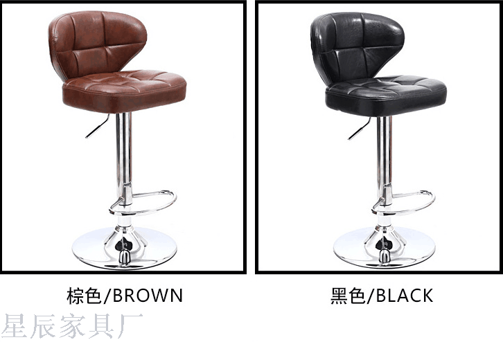Pu Bar Chair European Style Bar Stool Lifting Rotating Wine Bar Chair Sub Cash Register High Stool Home Beauty Front Desk Back Stool Pu Bar Chair European Style Bar Stool Lifting Rotating Wine Bar Chair Sub Cash Register High Stool Home Beauty Front Desk Back Stool