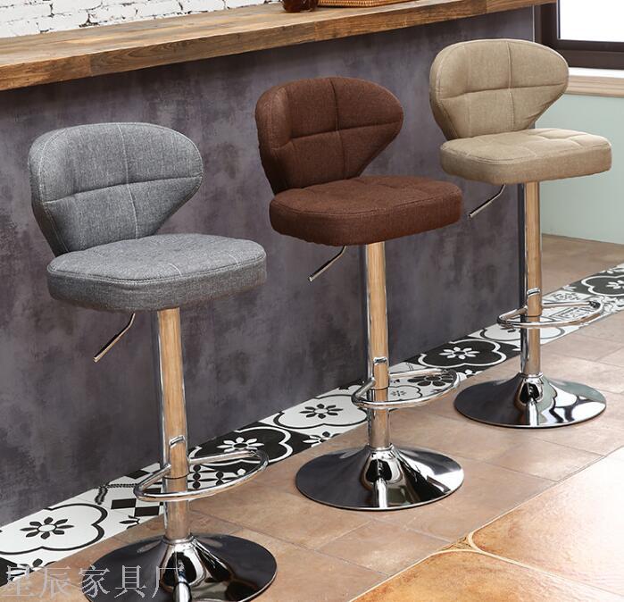 Pu Bar Chair European Style Bar Stool Lifting Rotating Wine Bar Chair Sub Cash Register High Stool Home Beauty Front Desk Back Stool Pu Bar Chair European Style Bar Stool Lifting Rotating Wine Bar Chair Sub Cash Register High Stool Home Beauty Front Desk Back Stool