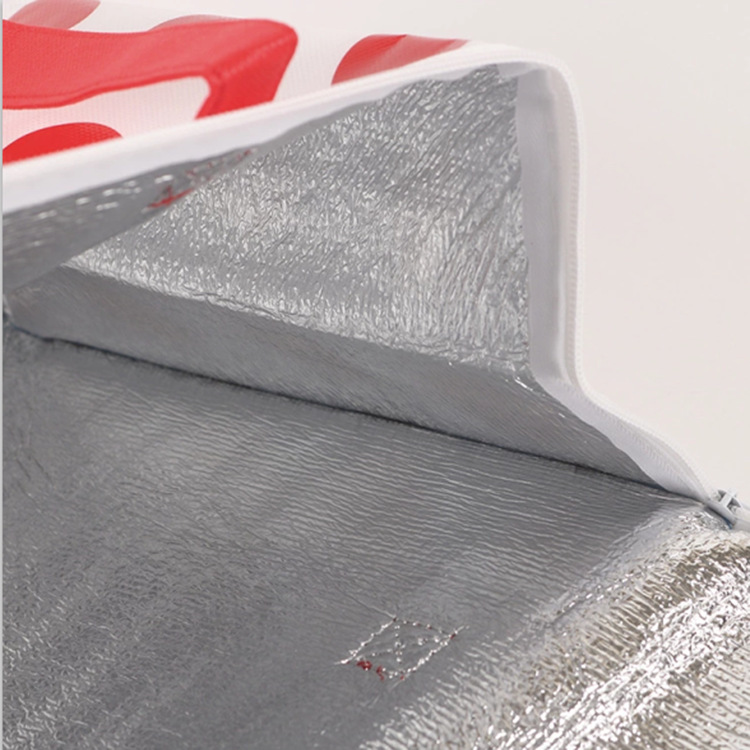 Portable Takeaway Thermal Bag Tinfoil Non-Woven Lunch Bag Fresh-Keeping Outdoor Thermal Bags Lunch Bag Lunch Box Customization