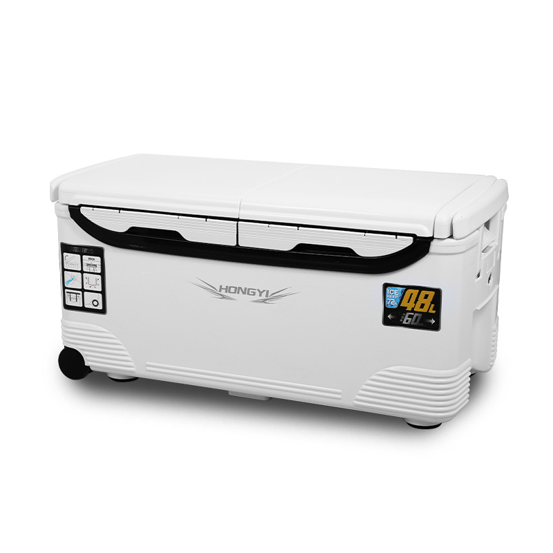 New Thickened 48L Epidemic Box Outdoor Fishing Sea Fishing Incubator Fresh-Keeping Cold-Keeping Vehicle-Mounted Freezer Live Bait Box