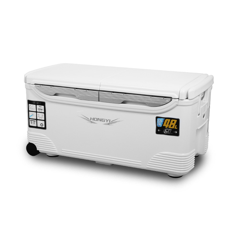 New Thickened 48L Epidemic Box Outdoor Fishing Sea Fishing Incubator Fresh-Keeping Cold-Keeping Vehicle-Mounted Freezer Live Bait Box
