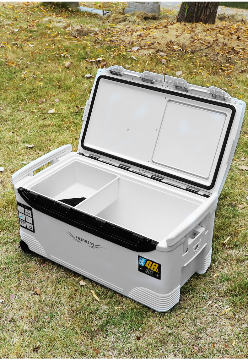 New Thickened 48L Epidemic Box Outdoor Fishing Sea Fishing Incubator Fresh-Keeping Cold-Keeping Vehicle-Mounted Freezer Live Bait Box