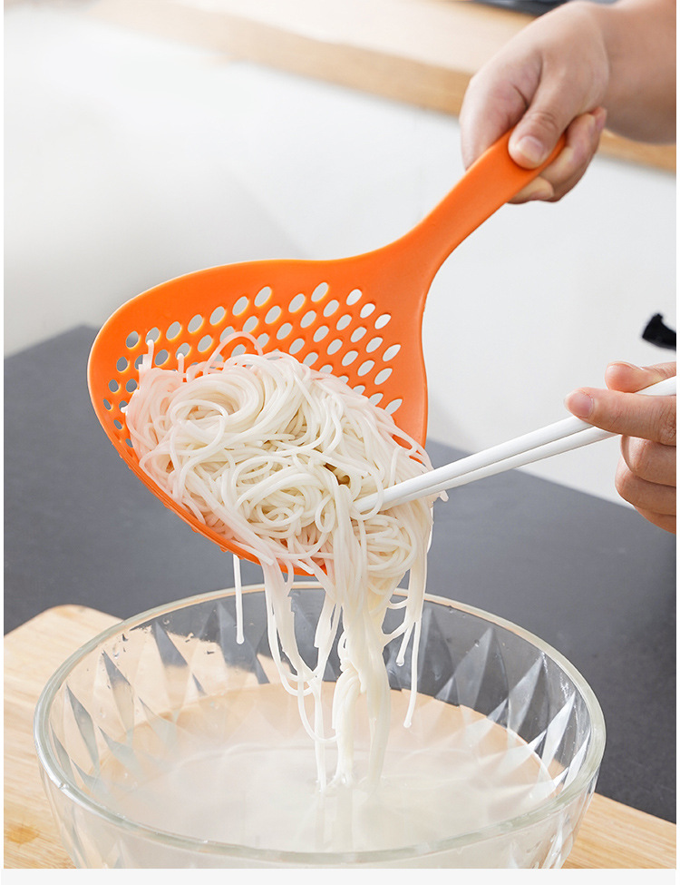Japanese-Style Colander Large Spoon Kitchen Large Noodle Strainer Colander Large Strainer Home Ladle round Strainer Draining Japanese-Style Colander Large Spoon Kitchen Large Noodle Strainer Colander Large Strainer Home Ladle round Strainer Draining