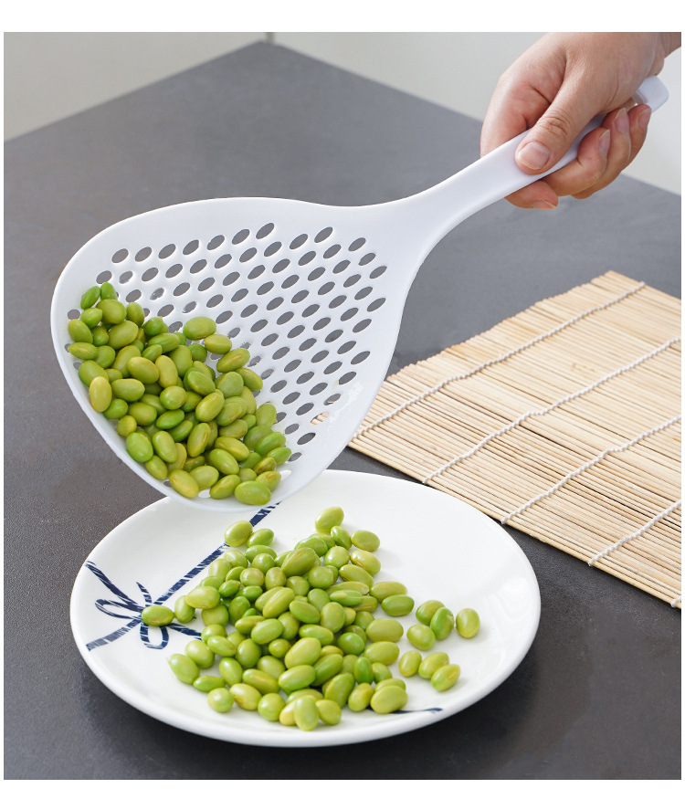 Japanese-Style Colander Large Spoon Kitchen Large Noodle Strainer Colander Large Strainer Home Ladle round Strainer Draining Japanese-Style Colander Large Spoon Kitchen Large Noodle Strainer Colander Large Strainer Home Ladle round Strainer Draining