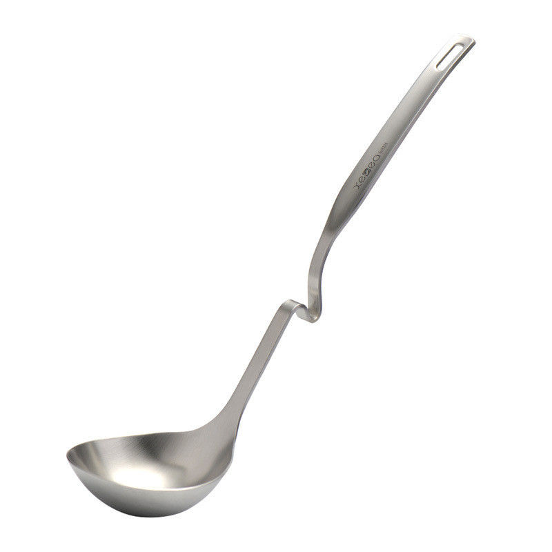 Steel Hot Pot Spoon Wall Spoon Hot Pot Spoon Colander Thickened Spicy Hot Pot Strainer Spoon Porridge Spoon Whole