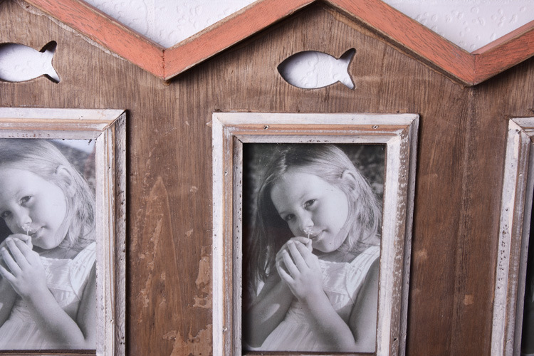Wholesale Photo Wall Creative Combination Photo Frame One-Piece European Solid Wood Photo Frame Studio Decorative Crafts Wholesale