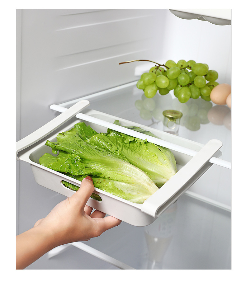 Household Fresh-Keeping Box Food Storage Box Drawer Dumpling Egg Storage Box Refrigerator Dedicated Storage Box Storage Fantastic