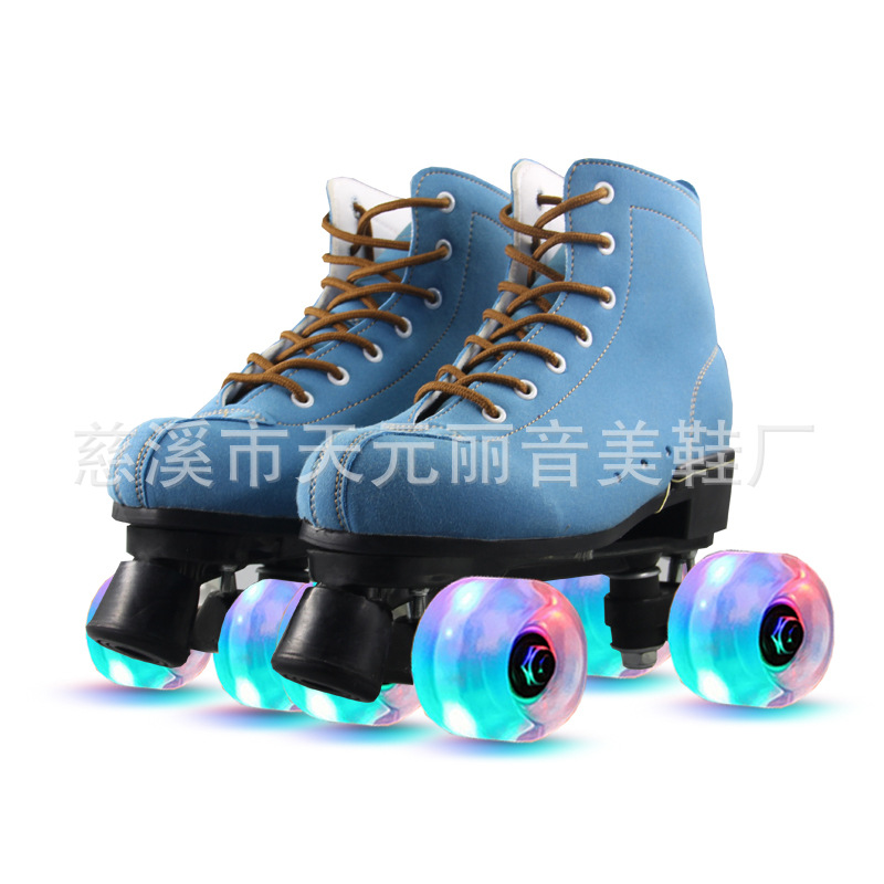 Adult Double Row the Skating Shoes Children Four Skates Adult Men and Women Roller Skates Double Row Wheel Roller Skates Flash Adult Double Row the Skating Shoes Children Four Skates Adult Men and Women Roller Skates Double Row Wheel Roller Skates Flash