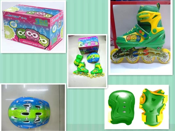 Jinfeng 138 adjustable Rollerblades inline skates for children sets