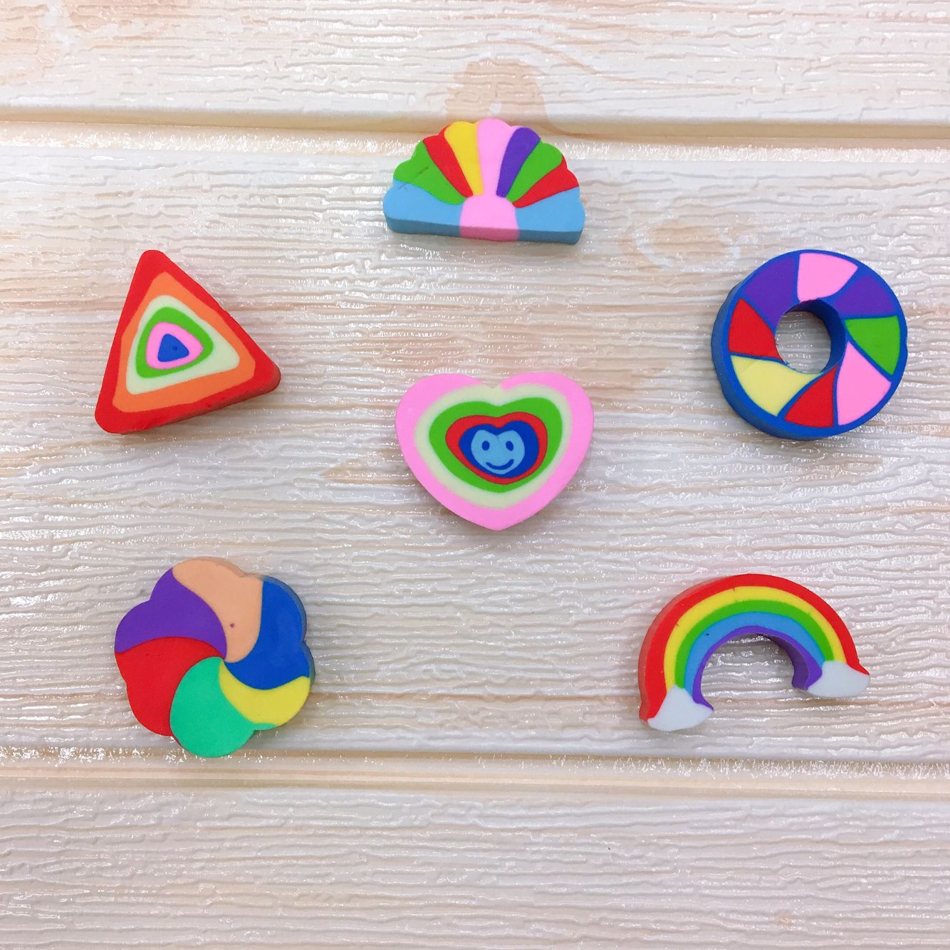 Eraser multi-color rainbow eraser for office students Eraser multi-color rainbow eraser for office students