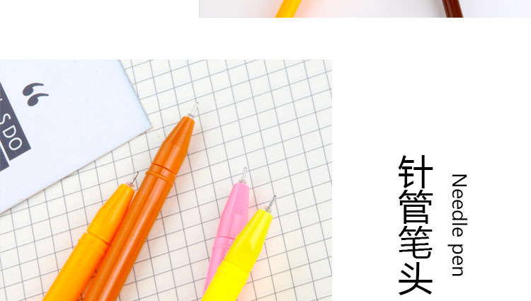 Factory Direct Sales New Creative Clothes Bear Gel Pen Student Exam Black Gel Pen Wholesale Customizable