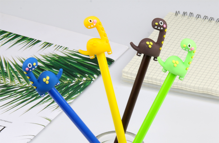 New Cartoon Cute Long Neck Dinosaur Gel Pen Student Studying Stationery Gel Pen Factory Direct Sales Customizable New Cartoon Cute Long Neck Dinosaur Gel Pen Student Studying Stationery Gel Pen Factory Direct Sales Customizable