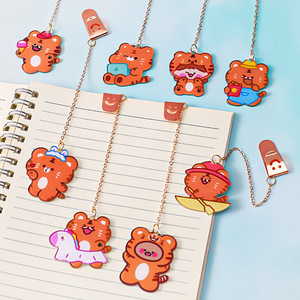 File Bag Cartoon Cow Toy Student Stationery Storage Ring Zipper Bag Waterproof File Bag Learning Transparent Information Bag