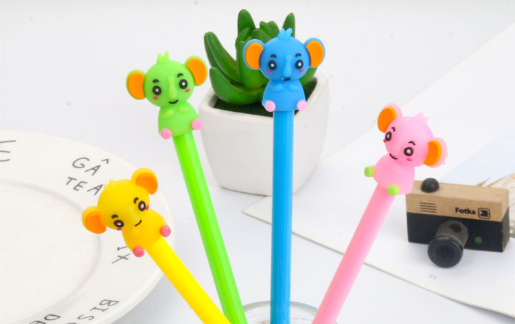 Factory Direct Sales Creative Elephant Gel Pen Cute Cartoon Learning Stationery Office Supplies Signature Pen Can Be Wholesale Factory Direct Sales Creative Elephant Gel Pen Cute Cartoon Learning Stationery Office Supplies Signature Pen Can Be Wholesale