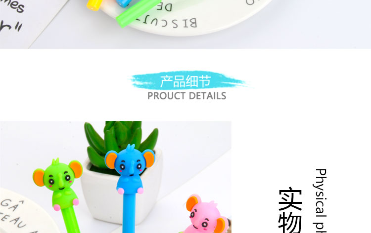 Factory Direct Sales Creative Elephant Gel Pen Cute Cartoon Learning Stationery Office Supplies Signature Pen Can Be Wholesale Factory Direct Sales Creative Elephant Gel Pen Cute Cartoon Learning Stationery Office Supplies Signature Pen Can Be Wholesale