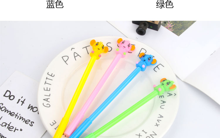 Factory Direct Sales Creative Elephant Gel Pen Cute Cartoon Learning Stationery Office Supplies Signature Pen Can Be Wholesale Factory Direct Sales Creative Elephant Gel Pen Cute Cartoon Learning Stationery Office Supplies Signature Pen Can Be Wholesale