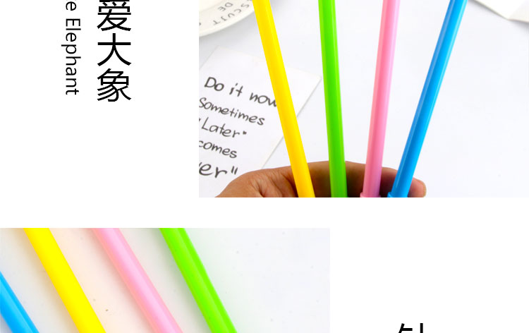 Factory Direct Sales Creative Elephant Gel Pen Cute Cartoon Learning Stationery Office Supplies Signature Pen Can Be Wholesale Factory Direct Sales Creative Elephant Gel Pen Cute Cartoon Learning Stationery Office Supplies Signature Pen Can Be Wholesale