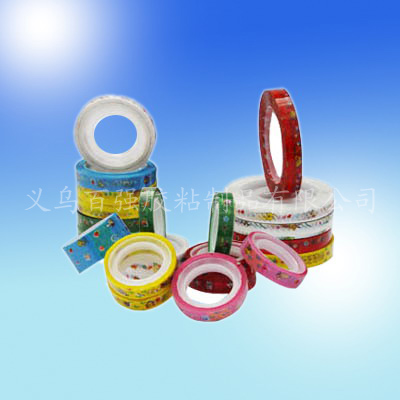Color stationery tape