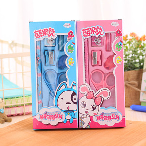 301 Xiaonizi A4 File Bag Cute Korean Stationery Wholesale Information Bag Button Bag Test Paper File Bag