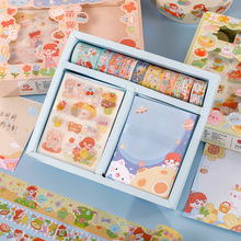 Gilding Japanese and Paper Adhesive Tape Sets Creative Cartoon Handmade DIY Hand Account Stickers Student Stationery Decorative Stickers Gilding Japanese and Paper Adhesive Tape Sets Creative Cartoon Handmade DIY Hand Account Stickers Student Stationery Decorative Stickers