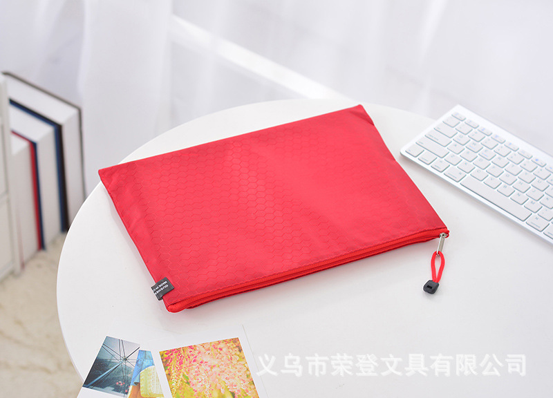 New PVC Football Pattern Mesh Zipper Handbag A4 File Information Bag Office Stationery Student File Bag New PVC Football Pattern Mesh Zipper Handbag A4 File Information Bag Office Stationery Student File Bag