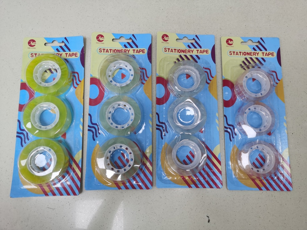 3PC stationery tape card suction 18cm 3PC stationery tape card suction 18cm